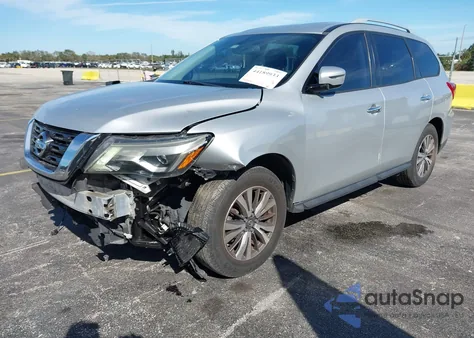 2017 Nissan Pathfinder Sv from USA, damaged, VIN 5N1DR2MN6HC662812